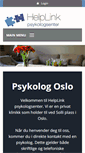 Mobile Screenshot of helplink.no